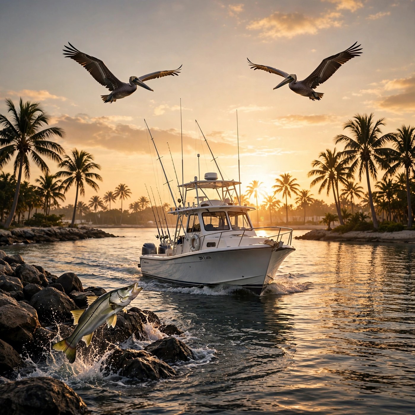 Tides and Fishing: Boca Raton cover art